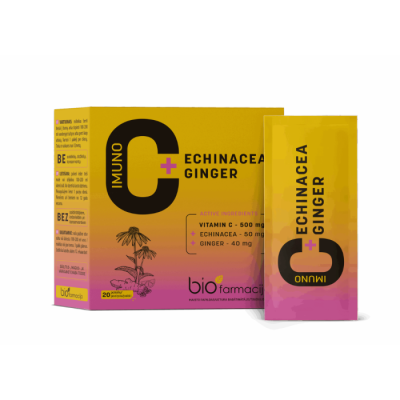 Biofarmacija Imuno C + Echinacea + Ginger, N20