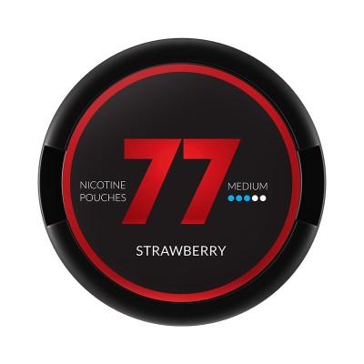 77 Strawberry 16mg/g snus