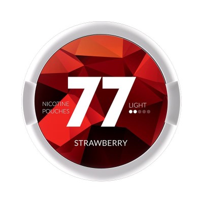 77 Strawberry Light 8mg/g snus