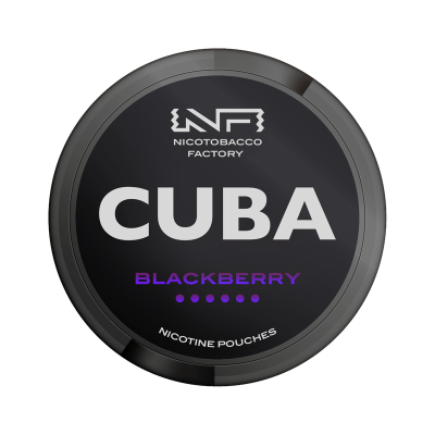 CUBA Black Blackberry 66 mg/g snus