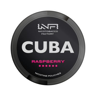 CUBA Black Raspberry 66 mg/g snus
