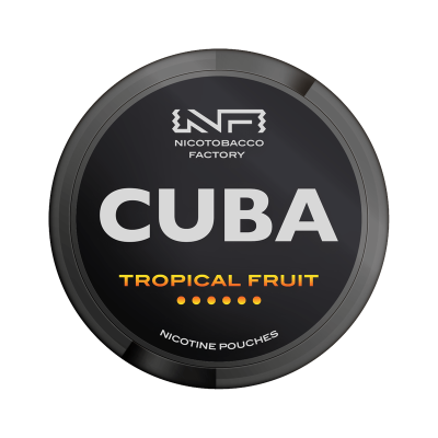 CUBA Black Tropical Fruit 66 mg/g snus