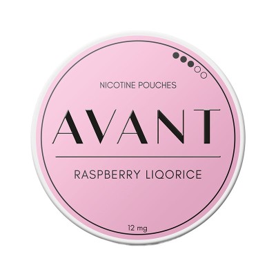 AVANT Raspberry Liquorice 12mg/g snus