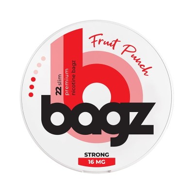 BAGZ Fruit Punch Normal 16mg/g snus