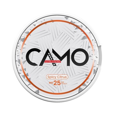 CAMO Spicy Citrus Extra Strong 18.75mg/g snus