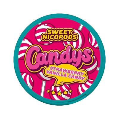 Candys Strawberry Vanilla Candy 46.9mg/g snus