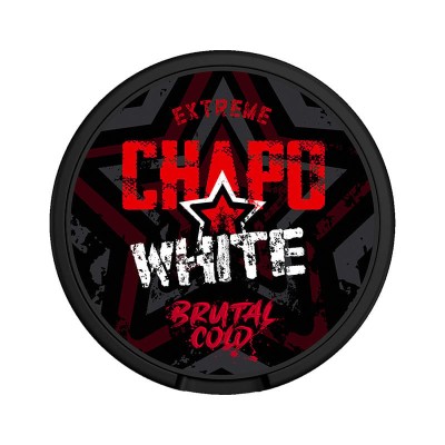 CHAPO WHITE Brutal Cold 16.5mg/g snus