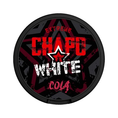 CHAPO WHITE Cola 16.5mg/g snus