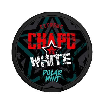 CHAPO WHITE Polar Mint 16.5mg/g snus