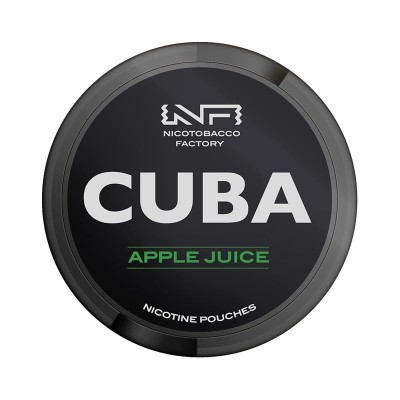 CUBA Black Apple Juice 66 mg/g snus