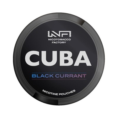 CUBA Black Black Currant 66 mg/g snus