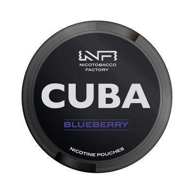 CUBA Black Blueberry 66 mg/g snus