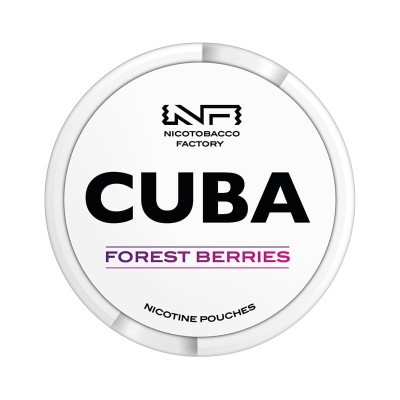CUBA Forest Berries Medium 16mg/g snus