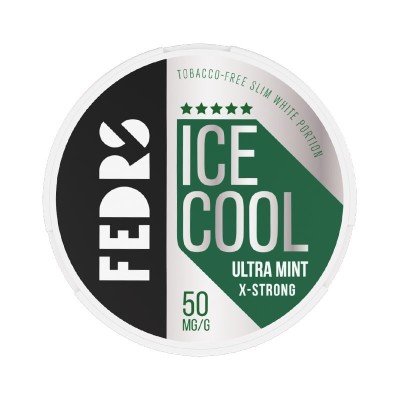 FEDRS Ultra Mint X-Strong 50mg/g snus