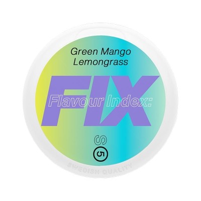 FIX Green Mango Lemongrass 16.4mg/g snus