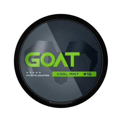 GOAT Cool Mint Strong 16mg/g snus