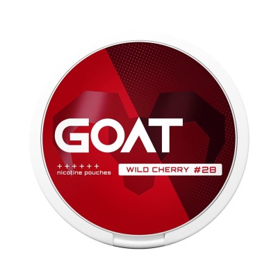 GOAT Wild Cherry Extra Strong 28mg/g snus