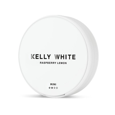 Kelly White Raspberry Lemon Mini 8mg/g snus-1