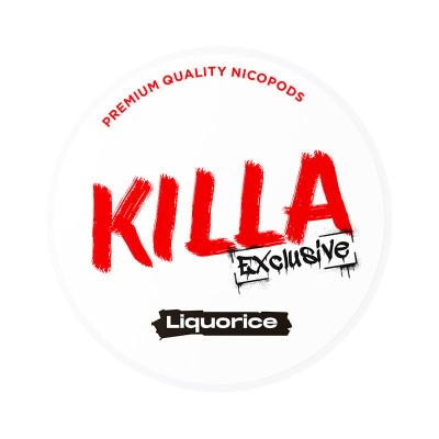 KILLA Exclusive Liquorice 16.5mg/g snus