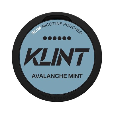 KLINT Avalanche Mint 25mg/g snus