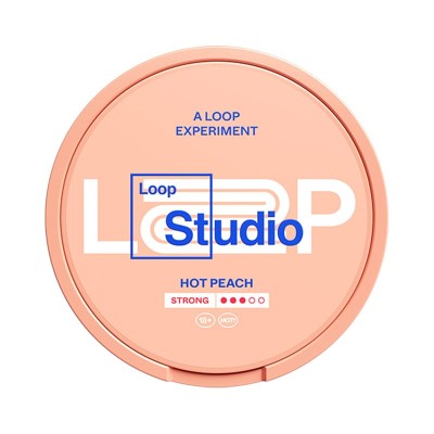 LOOP STUDIO Hot Peach Strong 15mg/g snus