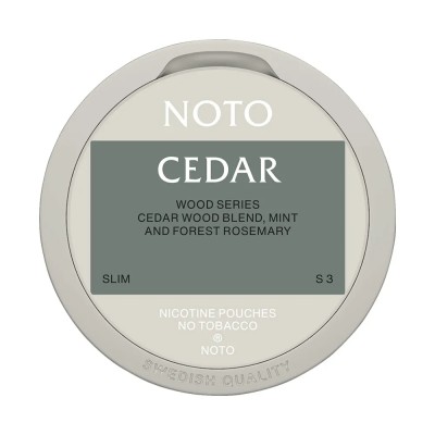 NOTO Cedar 14mg/g snus