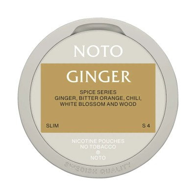 NOTO Ginger 16mg/g snus