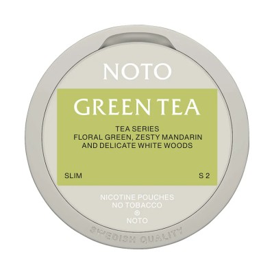 NOTO Green Tea 12mg/g snus