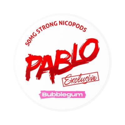 PABLO Exclusive Bubblegum 50mg/g snus