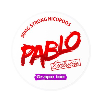 PABLO Exclusive Grape Ice 50mg/g snus