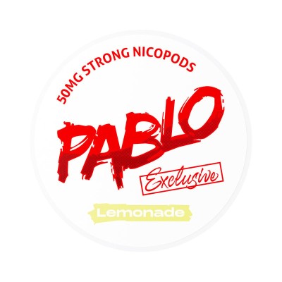 PABLO Exclusive Lemonade 50mg/g snus