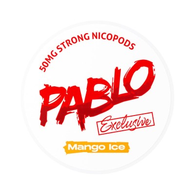 PABLO Exclusive Mango Ice 50mg/g snus