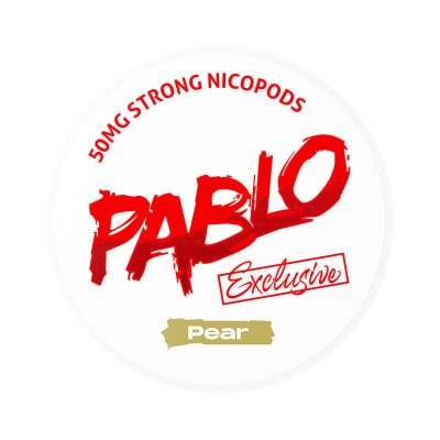 PABLO Exclusive Pear 50mg/g snus
