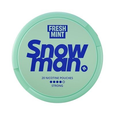 Snowman Fresh Mint Strong 20mg/g snus