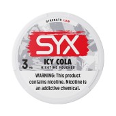 SYX Icy Cola Low | Premium Nicotinezakjes