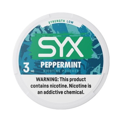 SYX Peppermint Low 4mg/g snus