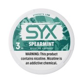 SYX Spearmint Low | Premium Nicotinezakjes