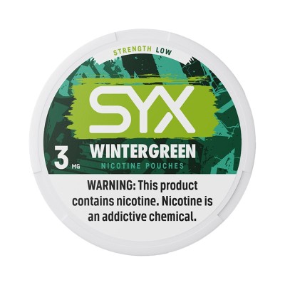 SYX Wintergreen Low 4mg/g snus
