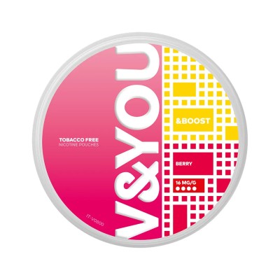 V&YOU Boost Berry 16mg/g snus