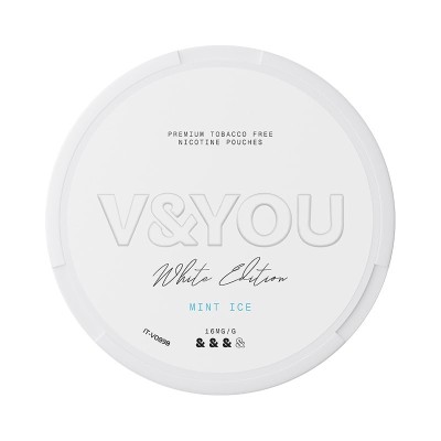 V&YOU Mint Ice White Edition 16mg/g snus