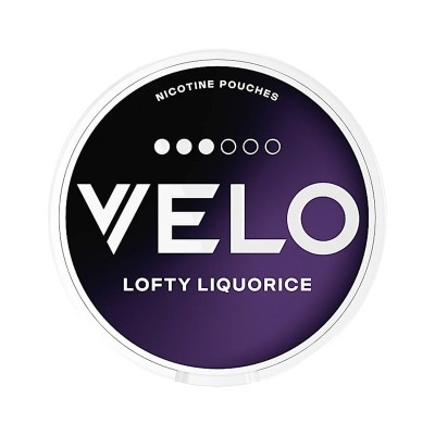 VELO Lofty Liquorice 14.3mg/g snus