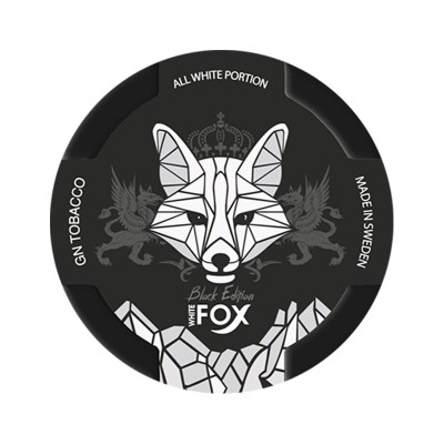 White Fox Black Edition 30mg/g snus