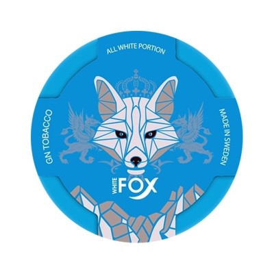 White Fox Mint Slim 16mg/g snus