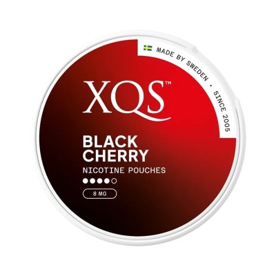 XQS Black Cherry 16mg/g snus