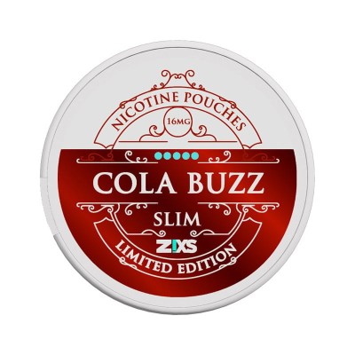 ZIXS Cola Buzz Slim 16mg/g snus
