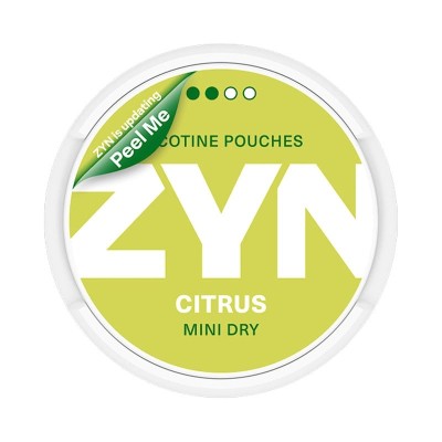 ZYN Citrus Mini Dry Normal 8mg/g snus