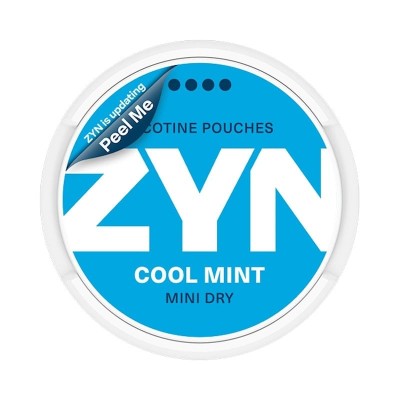 ZYN Cool Mint Mini Dry Extra Strong 15mg/g snus