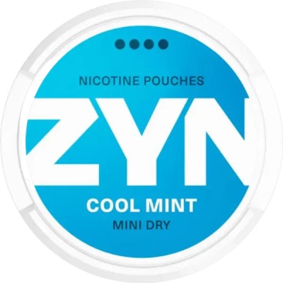 ZYN Cool Mint Mini Dry Super Strong 16mg/g snus