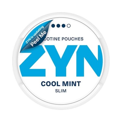 ZYN Cool Mint Slim Strong 12.86mg/g snus