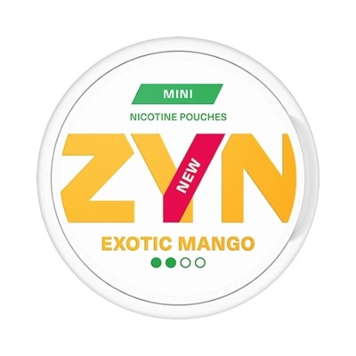 ZYN Exotic Mango Mini Normal 7.5mg/g snus